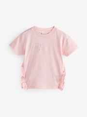 Baker by Ted Baker Frill Detail 100% Cotton T-Shirts 3 Pack - Image 4 of 7