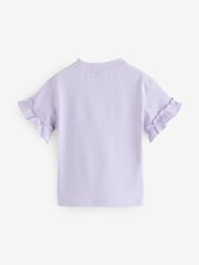 Baker by Ted Baker Frill Detail 100% Cotton T-Shirts 3 Pack - Image 5 of 7