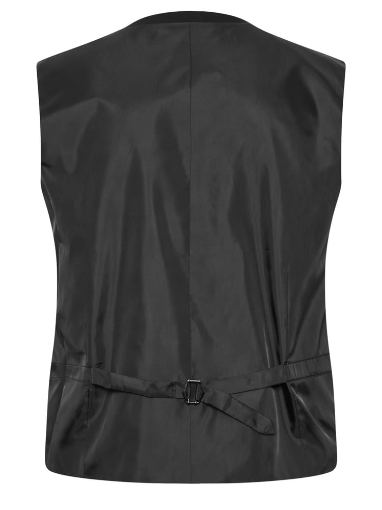 BadRhino Big & Tall Black Tailoring Suit Waistcoat - Image 4 of 4