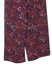 Celtic & Co. Red Printed Cowl Neck Top - Image 4 of 5