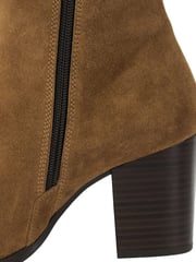 Dune London Brown Paxten Smart Western Ankle Boots - Image 6 of 6