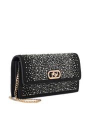 Dune London Black Chrome Sapphire Branded Cross-Body Bag - Image 3 of 6