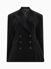 AllSaints Black Sevenh Cord Blazer - Image 10 of 10