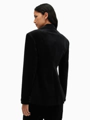 AllSaints Black Sevenh Cord Blazer - Image 9 of 10