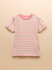 Joules Let's Go Multi Blush Short Sleeve T-Shirt Three Pack - Image 3 of 10