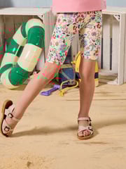 Joules Cartwheel Multicoloured Pack Of Two Cotton Stretch Cycling Shorts - Image 3 of 6