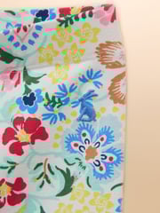 Joules Cartwheel Multicoloured Pack Of Two Cotton Stretch Cycling Shorts - Image 6 of 6