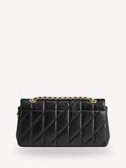 COACH Black Quilted Tabby 26 Shoulder Bag With Chain - Image 2 of 9