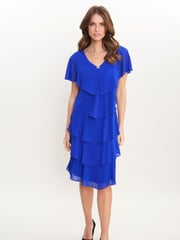 Bella Georgette Tiered Dress - Image 4 of 5
