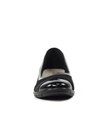 Lunar Marian Black Wedge Shoes - Image 5 of 8