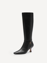 COACH Black Raquel Leather Boots - Image 2 of 10