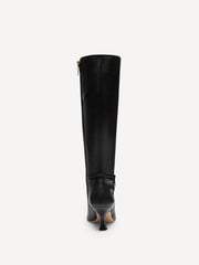 COACH Black Raquel Leather Boots - Image 4 of 10