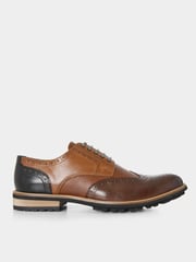 Joe Browns Brown Mixed Pebble Leather Brogues - Image 1 of 7