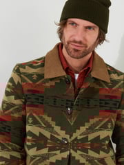 Joe Browns Green Colourful Aztec Style Co-ord Collared Jacket - Image 6 of 10