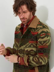 Joe Browns Green Colourful Aztec Style Co-ord Collared Jacket - Image 7 of 10