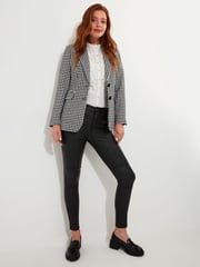 Joe Browns Black Dogtooth Check Co-Ord Jacket - Image 3 of 10