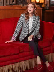 Joe Browns Black Dogtooth Check Co-Ord Jacket - Image 6 of 10