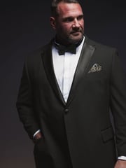 BadRhino Big & Tall Black Tailoring Dinner Jacket - Image 2 of 7