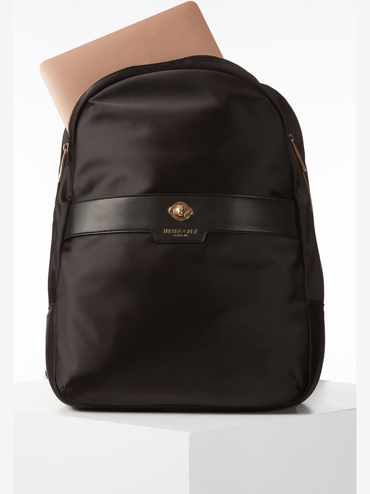 Luella Grey Lizzy Laptop Nylon Work Backpack - Image 4 of 4