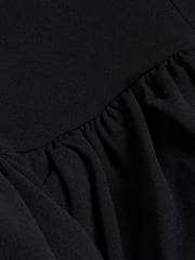 River Island Black Petite Bubble Hem Bodycon Dress - Image 4 of 4