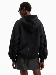 AllSaints Black Dana Hoodie - Image 5 of 8