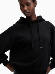 AllSaints Black Dana Hoodie - Image 7 of 8