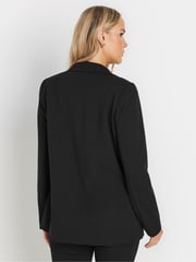 Long Tall Sally Black Stretch Tailored Blazer - Image 3 of 8