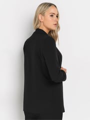 Long Tall Sally Black Stretch Tailored Blazer - Image 6 of 8