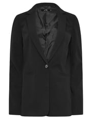 Long Tall Sally Black Stretch Tailored Blazer - Image 7 of 8