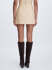 Anna Quan Chevron Weave Mini Skirt - Image 5 of 6
