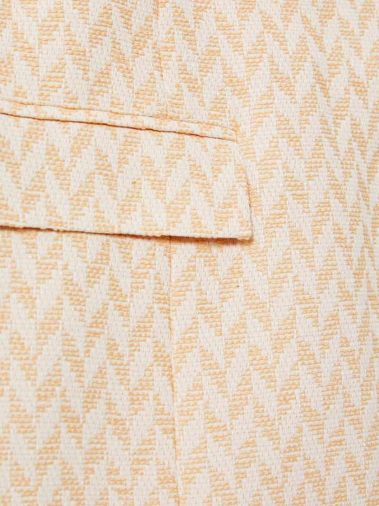 Anna Quan Chevron Weave Mini Skirt - Image 6 of 6