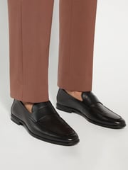 Dune London Black Sylas Flex Sole Loafers - Image 1 of 6