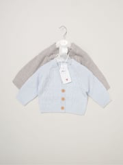 Rock-A-Bye Baby Boutique Knitted Cardigans 2 Pack - Image 2 of 5