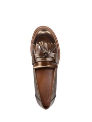 Naturalizer Desmond Wide Fit Lug Sole Loafers - Image 7 of 9