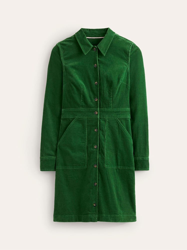 Boden Denim Green Tall Twisted Waist Jersey Dress - Image 5 of 5 Boden Denim Green Tall Twisted Waist Jersey Dress - Image 5 of 5