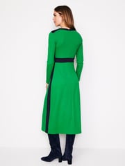 Boden Green Tall Twisted Waist Jersey Dress - Image 3 of 5