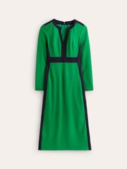 Boden Green Tall Twisted Waist Jersey Dress - Image 5 of 5