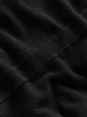 Boden Black/Animal Petite Twisted Waist Jersey Dress - Image 6 of 6