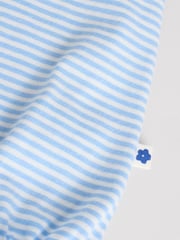 Multi Floral and Stripe Print Baby 100% Cotton Rompers 3 Pack - Image 11 of 12