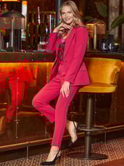 Sosandar Red Petite Tailored Blazer - Image 5 of 5