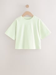 Green/Orange/White 100% Cotton Motif T-Shirts 3 Pack (3-16yrs) - Image 9 of 12