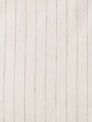 Neutral Striped Linen Blend Shacket - Image 12 of 12