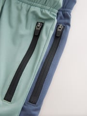 Green/Blue Light Weight Sports Shorts 2 Pack (3-17yrs) - Image 6 of 6