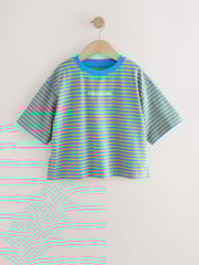 Bright Orange Stripe Oversized T-Shirts 4 Pack (3-16yrs) - Image 2 of 9
