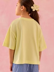 Multi Pastel Sun Graphic 100% Cotton T-Shirts 5 Pack (3-16yrs) - Image 11 of 12