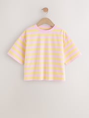 Multi Pastel Sun Graphic 100% Cotton T-Shirts 5 Pack (3-16yrs) - Image 3 of 12