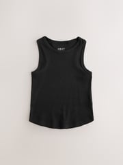 Multi Bright Rib Vests 3 Pack (3-16yrs) - Image 8 of 11