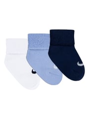 Nike Cobalt Blue Infant Cuffed Socks 6 Pack - Image 1 of 4