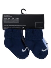 Nike Cobalt Blue Infant Cuffed Socks 6 Pack - Image 4 of 4