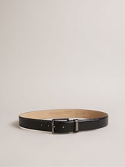 Ted Baker Black Wizerd Double Keeper Leather Belt - Image 2 of 5